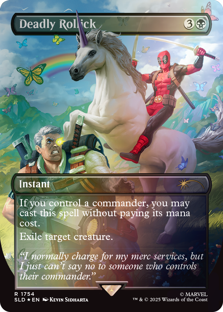 Magic The Gathering – Secret Lair x Marvel’s Deadpool (Foil Edition) - Englisch