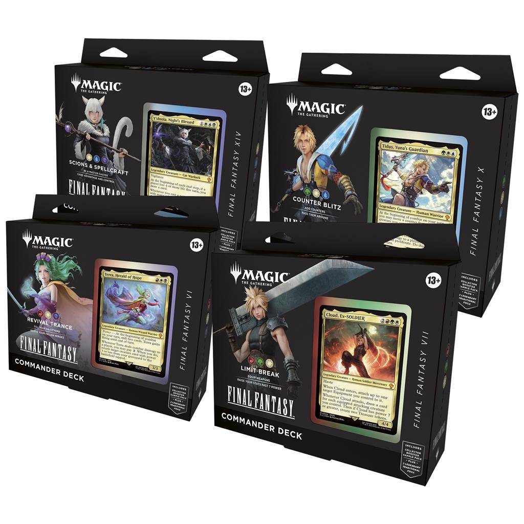 Magic The Gathering - Final Fantasy Commander Decks (englisch)