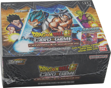 Dragon Ball Super Card Game – Dawn of the Z-Legends Display (B18, Englisch)