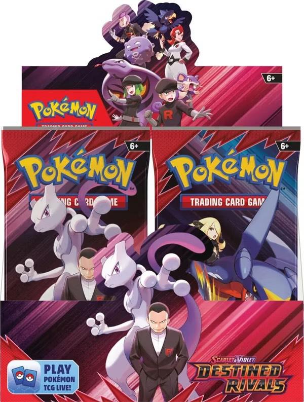 Pokemon Scarlet & Violet SV10 – Destined Rivals Booster Display (Englisch)