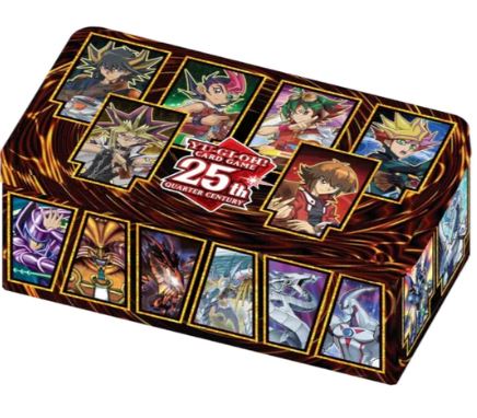 Yu-Gi-Oh! 25th Anniversary Tin: Dueling Heroes – Mega Tin Box (englisch)
