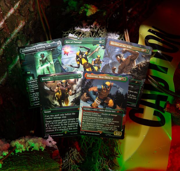 Magic The Gathering - Secret Lair x Marvel's Wolverine Foil NEU & OVP (englisch)