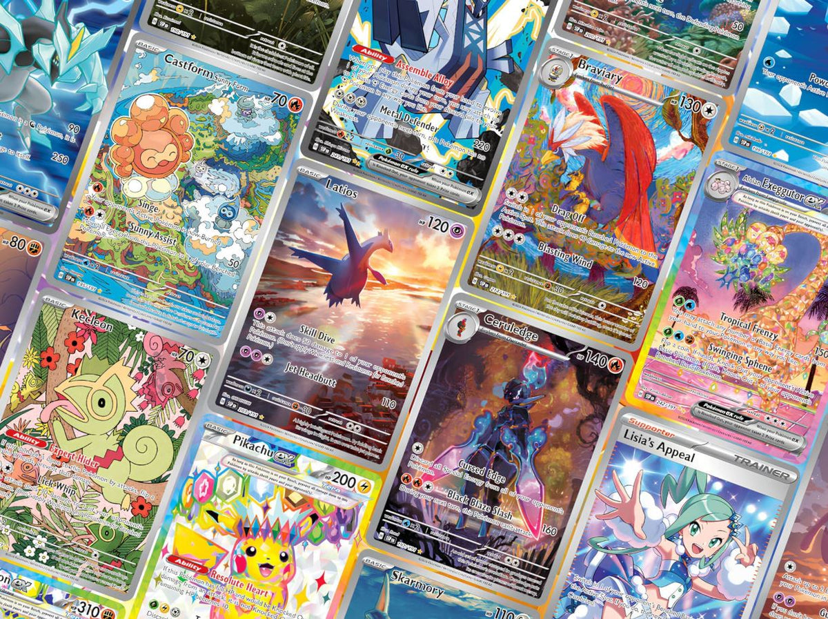 Pokemon - Karmesin & Purpur KP08 Stürmische Funken Top Trainer Box (deutsch)