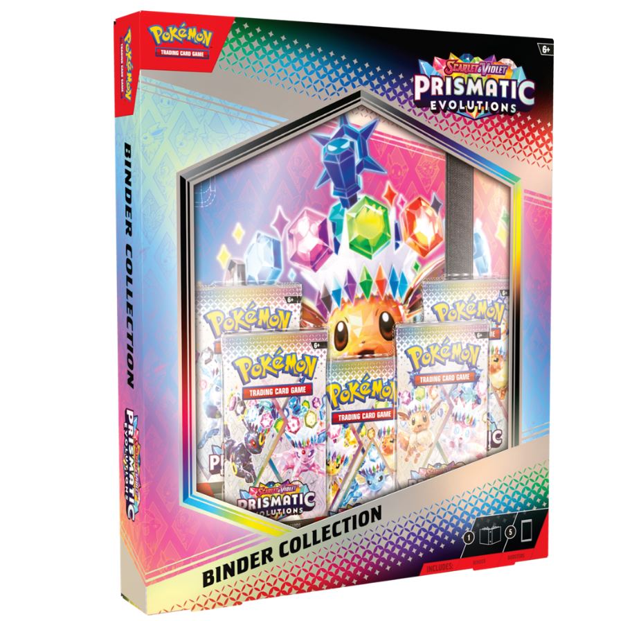 Pokemon Scarlet & Violet SV8.5 – Prismatic Evolutions Binder Collection (englisch)
