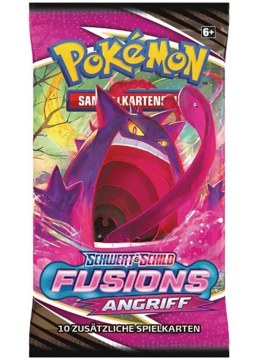 Pokemon - Schwert & Schild 08 Fusionsangriff Booster (deutsch)