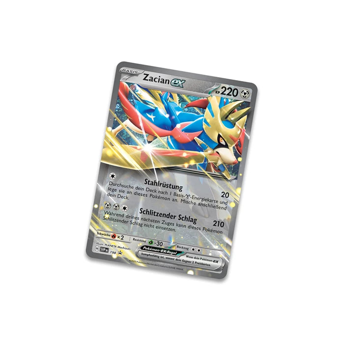Pokemon Tin Box – Zacian ex (Sommer 2025, Deutsch)