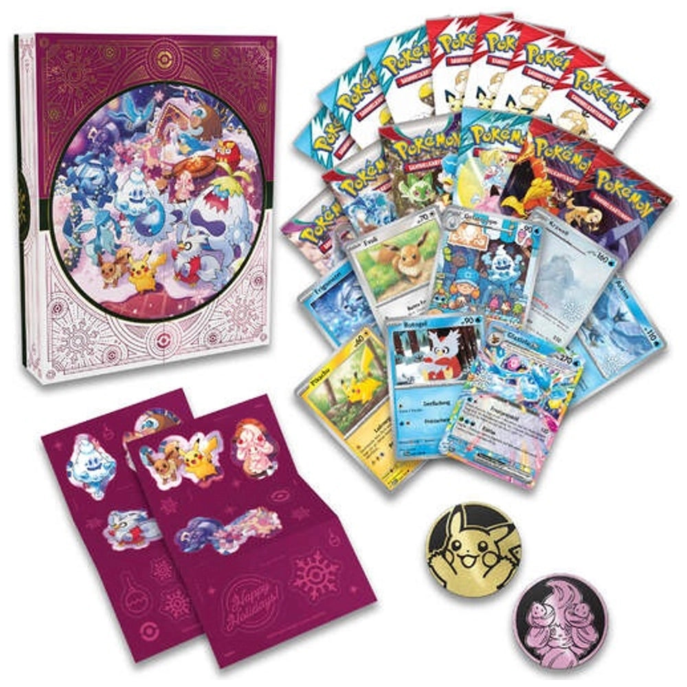 Pokemon – Sammelkarten Festtagskalender 2025 (deutsch)