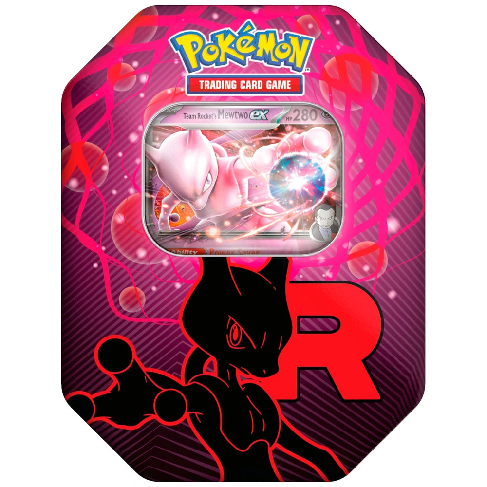 Pokemon TCG Team Rocket ex Tin – Mewtwo ex / Nidoking ex / Persian ex (englisch)