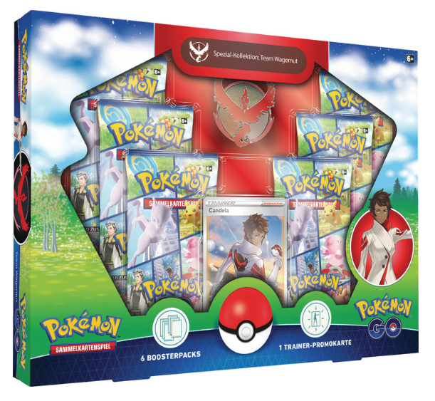Pokemon GO Spezial Kollektion – Team Wagemut (Deutsch)