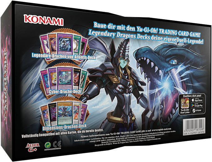 Yu-Gi-Oh! Legendary Decks – Legendary Dragon Decks Reprint (deutsch)