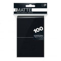 Ultra Pro Pro Matte Black – 100 Sleeves (Standardgröße)