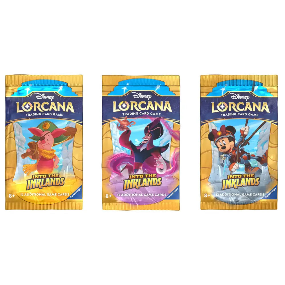Disney Lorcana – Into the Inklands Display (24 Booster Packs, englisch)