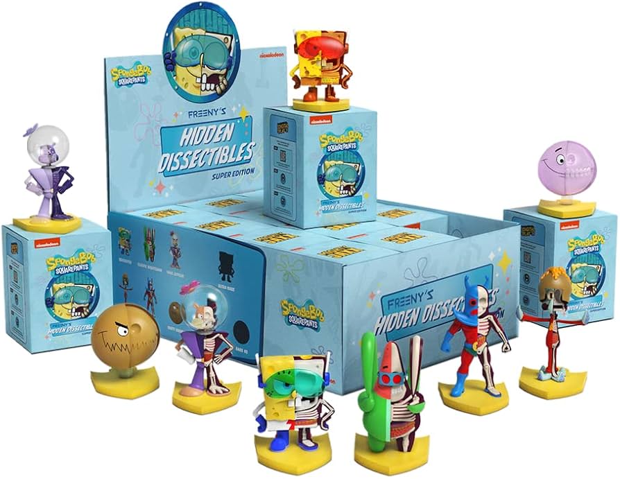 Mighty Jaxx Freeny's Hidden Dissectibles – Spongebob Squarepants (Super Edition) | Blind Box