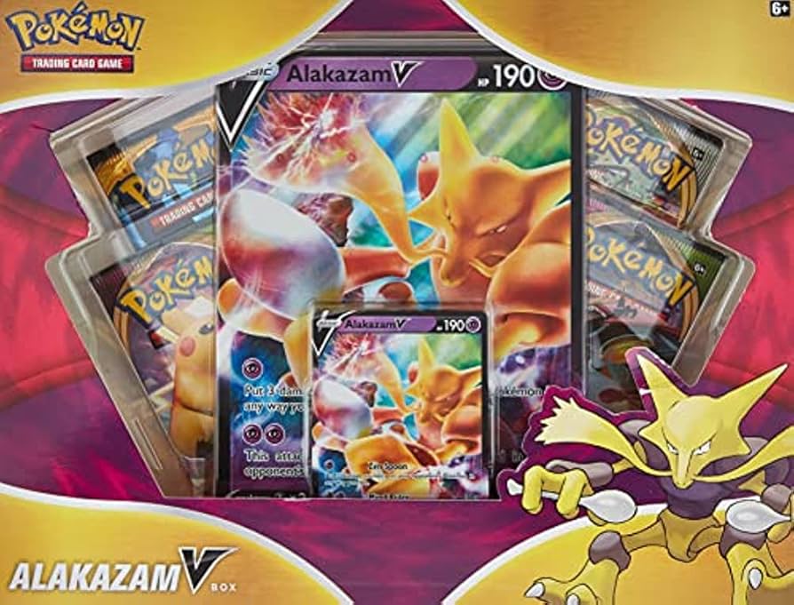 Pokemon – Alakazam V Box (Englisch)
