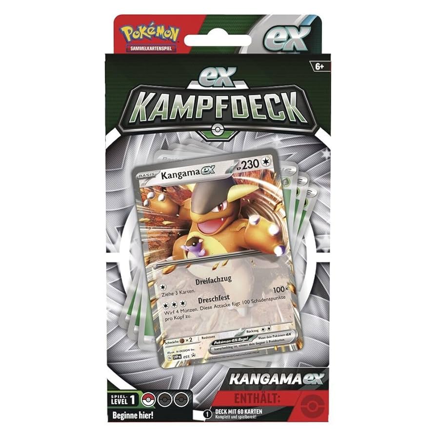 Pokemon EX Kampfdeck – Kangama EX (Deutsch)
