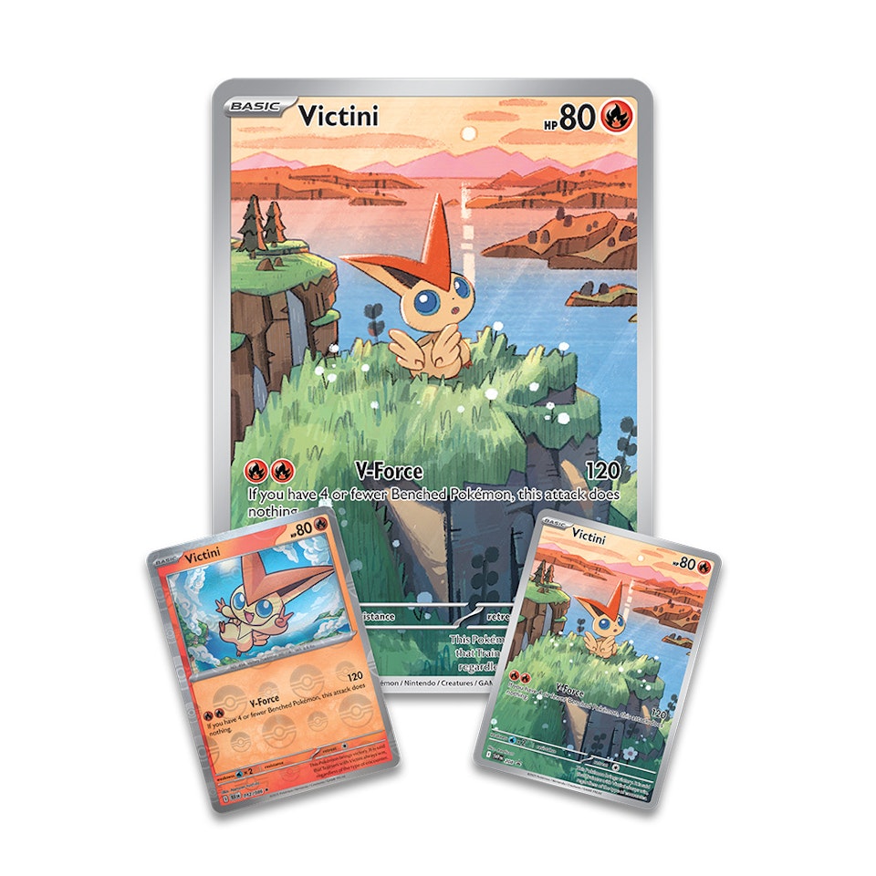 Pokemon Scarlet & Violet – Victini Illustrations-Collection (Englisch)