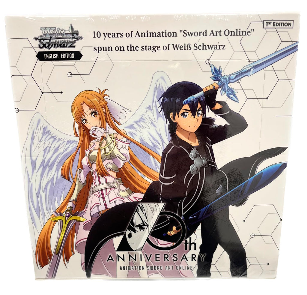 Weiss Schwarz - Animation Sword Art Online 10th Anniversary Booster Display (16 Packs) (japanisch)