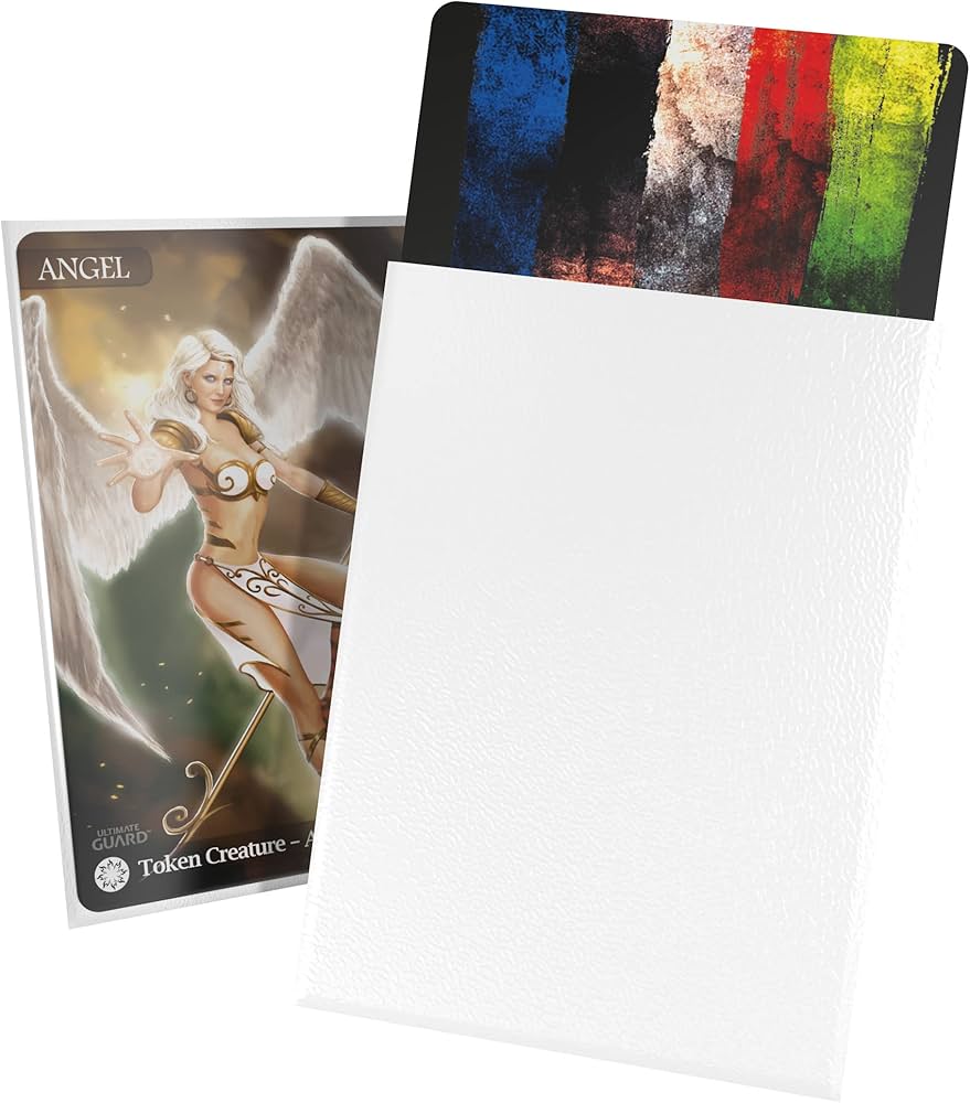 Ultimate Guard Cortex Sleeves – 100 Matte Kartenhüllen (Standardgröße) - White