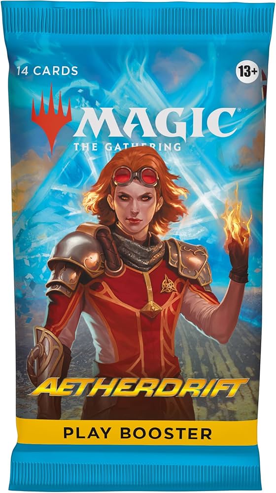 Magic The Gathering – Ätherdrift Sleeved Play Einzelbooster (Deutsch)