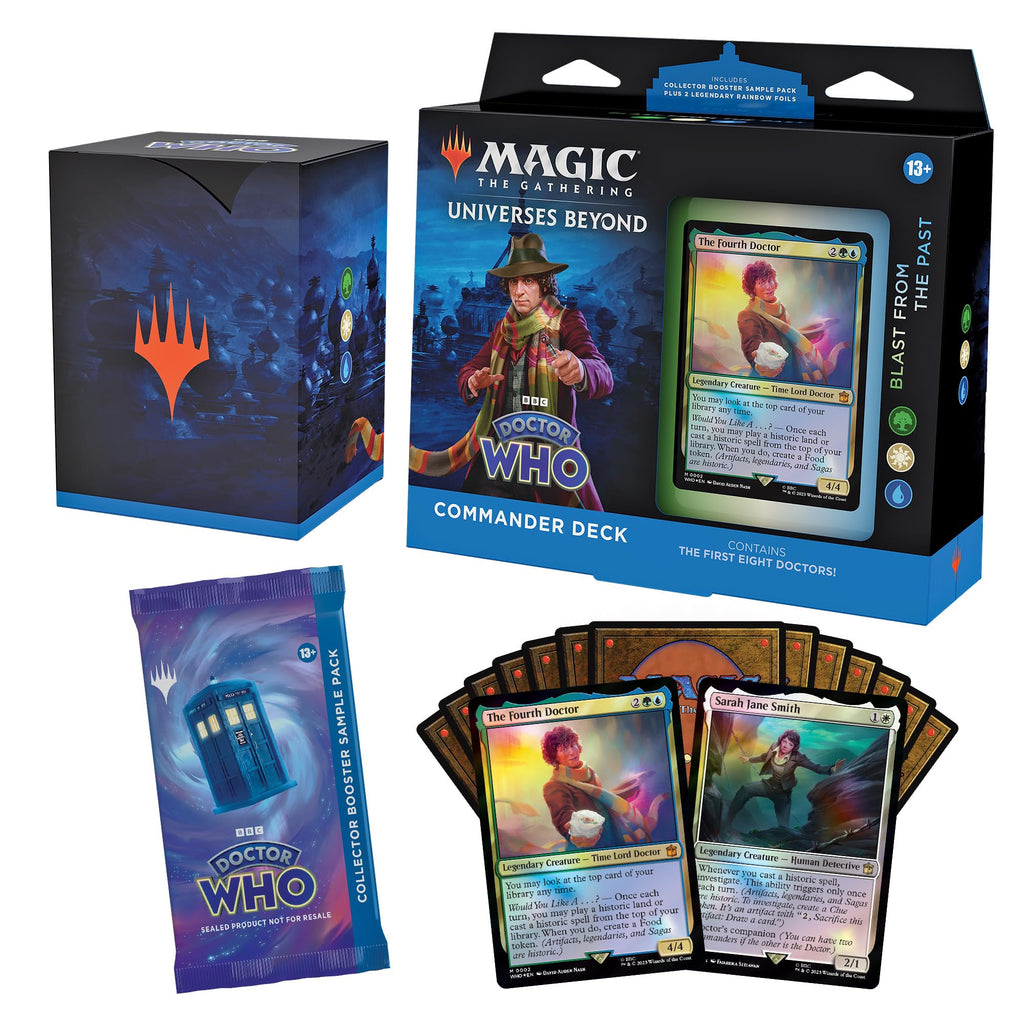 Magic the Gathering – Doctor Who Lehren der Vergangenheit Commander Deck (Deutsch)