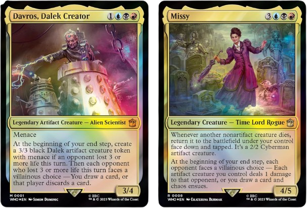 Magic The Gathering – Doctor Who Commander Deck Masters of Evil (Englisch)