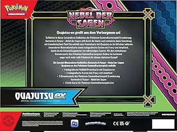 Pokemon – Quajutsu EX Spezial-Illustrations-Kollektion (Deutsch)