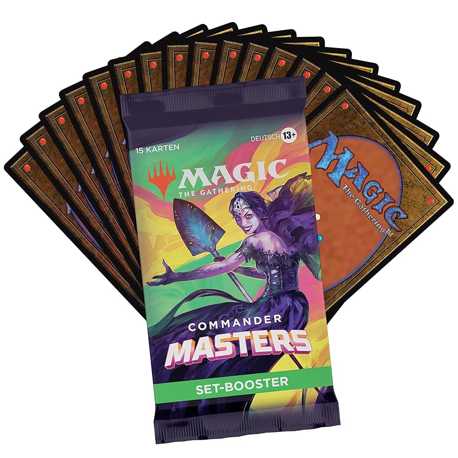 Magic The Gathering – Commander Masters Set Booster (Englisch, Einzelpack)