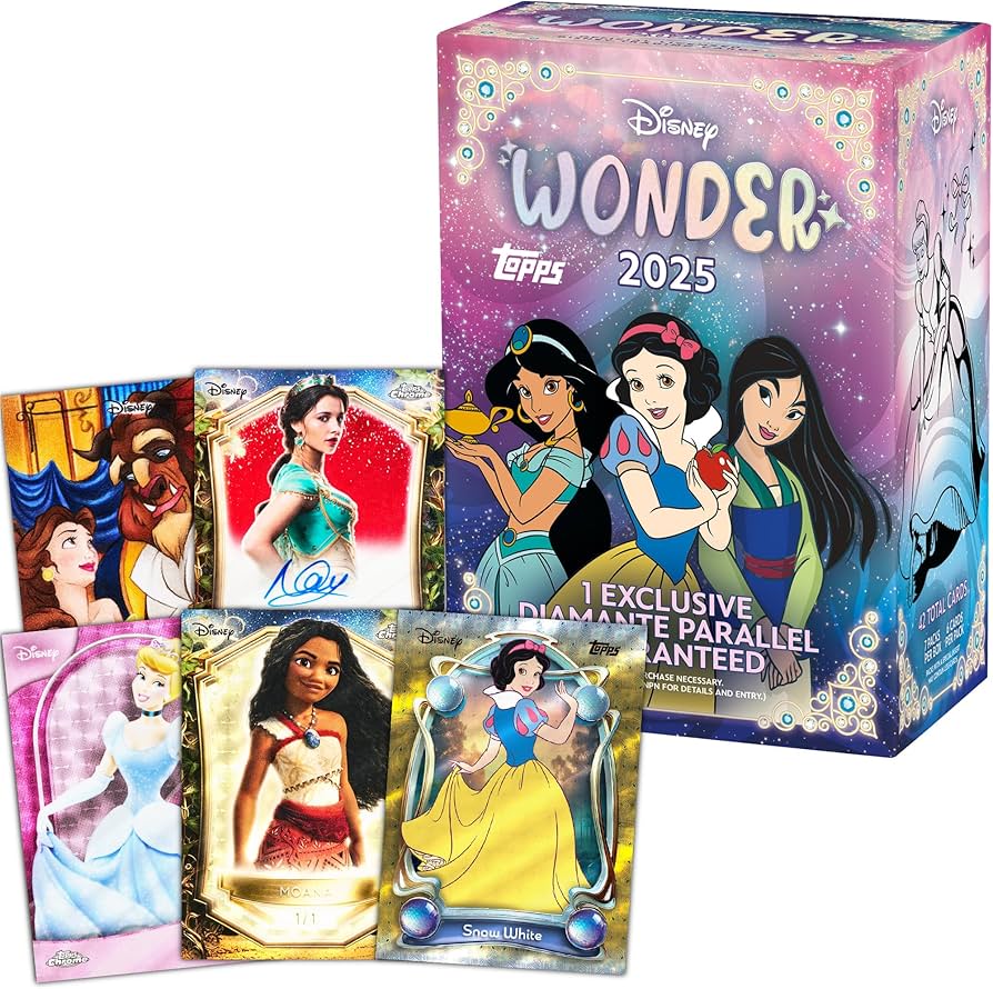 Topps Disney Wonder 2025 - Value Box (englisch)