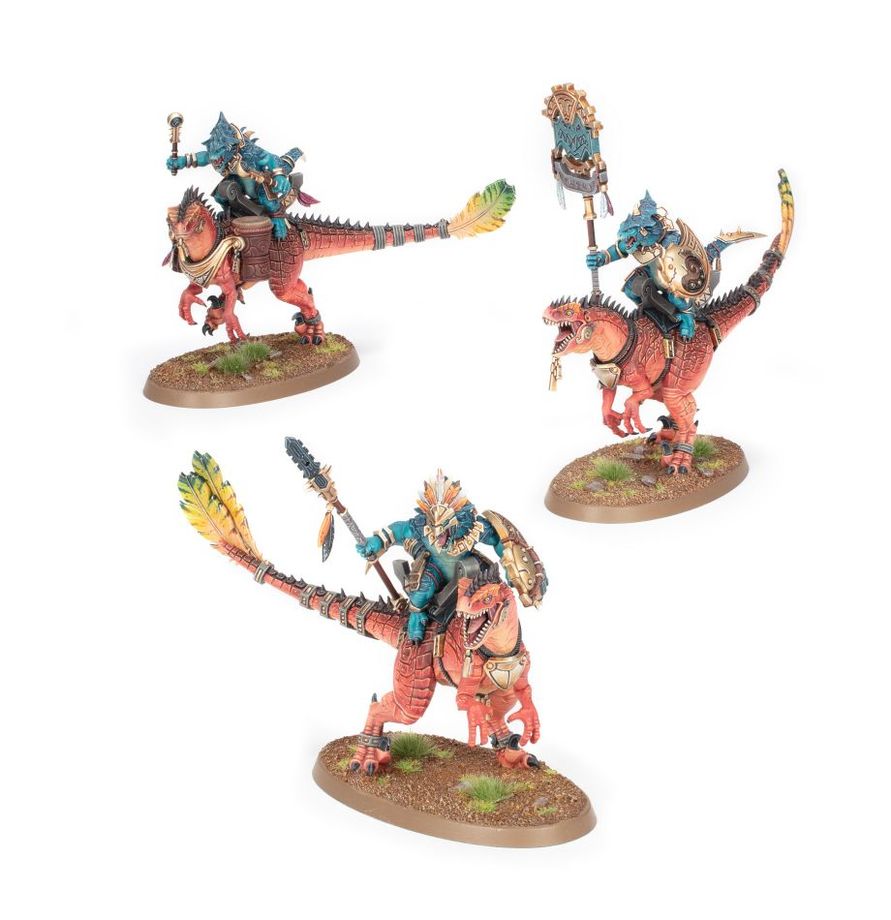 Warhammer Age of Sigmar Seraphon - Aggradon Lanzenreiter