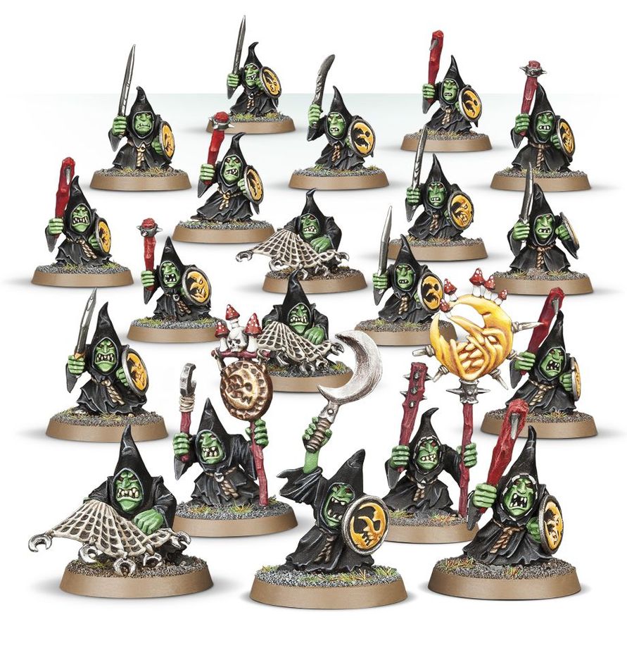 Warhammer Age of Sigmar Gloomspite Gitz - Moonclan Stabbas