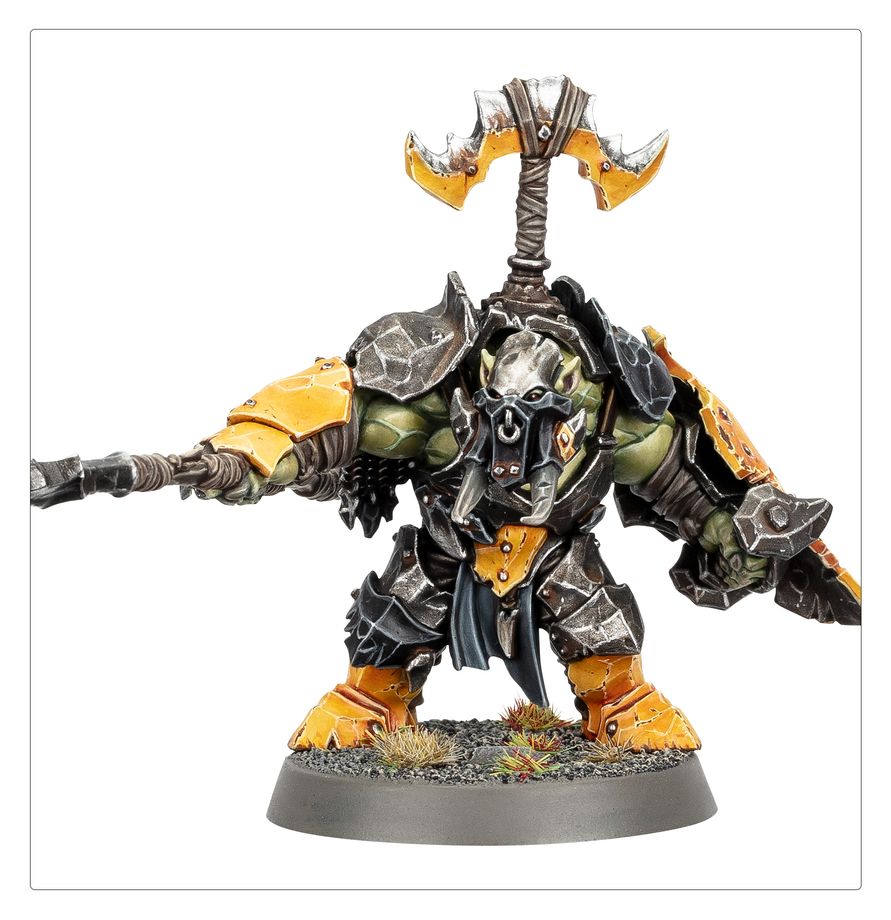 Warhammer Age of Sigmar Orruk Warclans - Orruk Plattnhelme