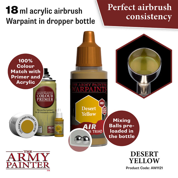 Warpaints Air Colour Triad - Desert Yellow