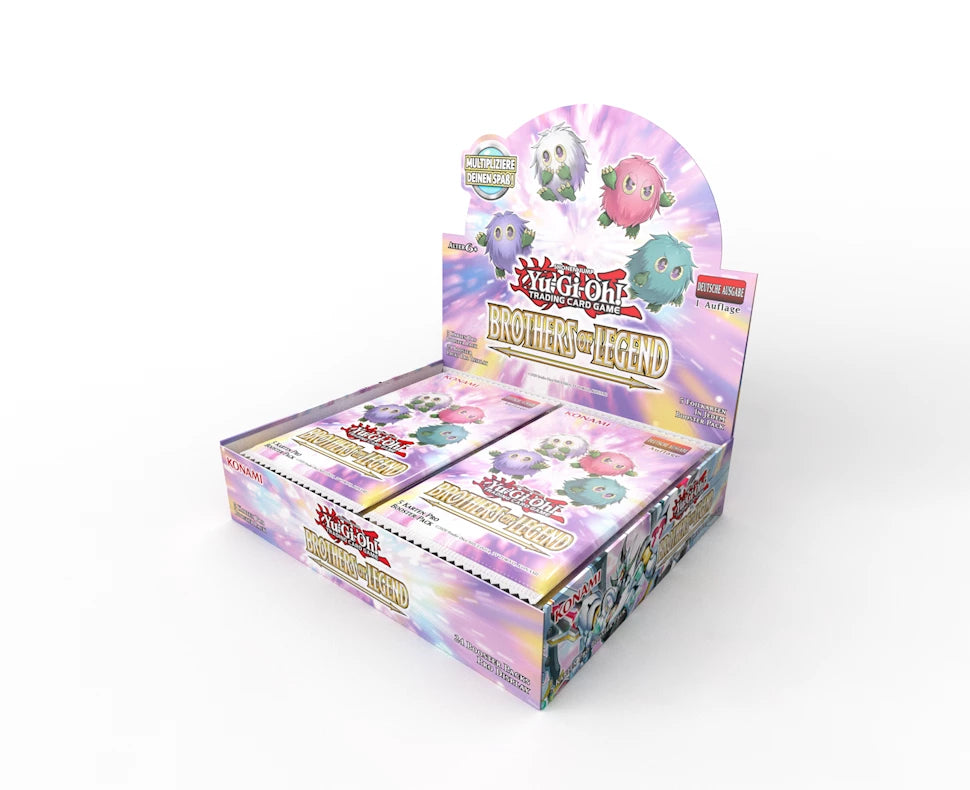 Yu-Gi-Oh! Brothers of Legend Booster Display (deutsch)