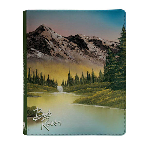 Ultra Pro – Zip Binder Pro 9-Pocket – Bob Ross - Lakeside Path - Edition