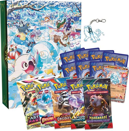 Pokemon Sammelkarten TCG Festtagskalender Adventskalender 2024 (deutsch)