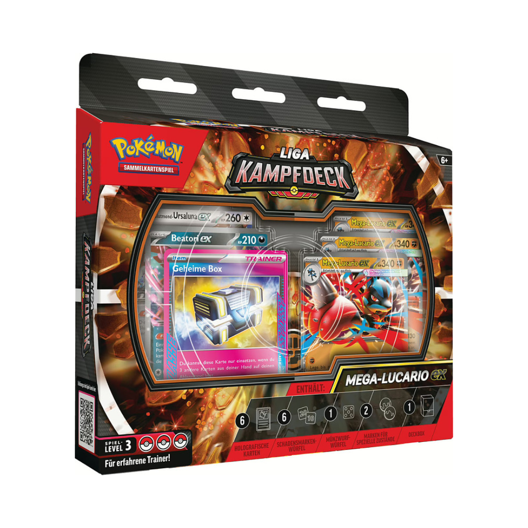 Pokemon Liga Kampfdeck Mega Lucario (deutsch)