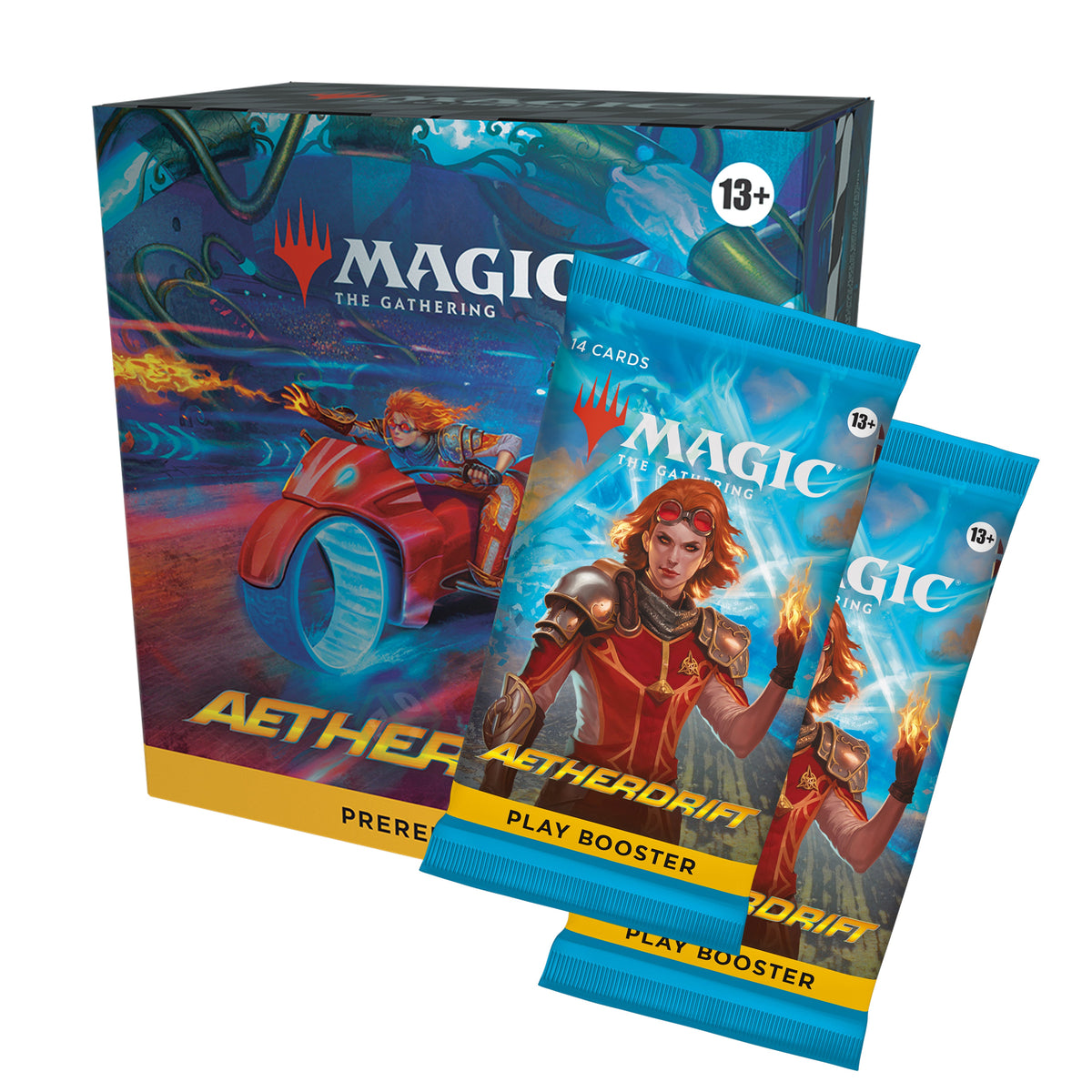 Magic the Gathering Aetherdrift Prerelease Kit (englisch)