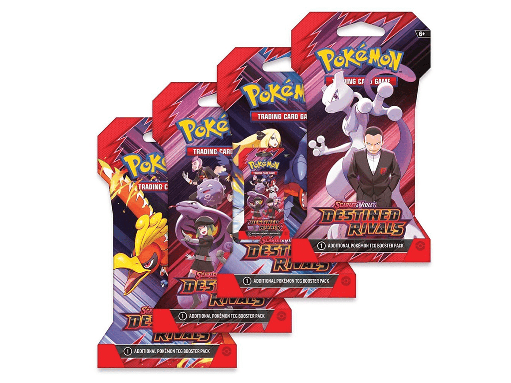 Pokemon - Scarlet & Violet Destined Rivals SV10 Sleeved Einzelbooster (englisch)