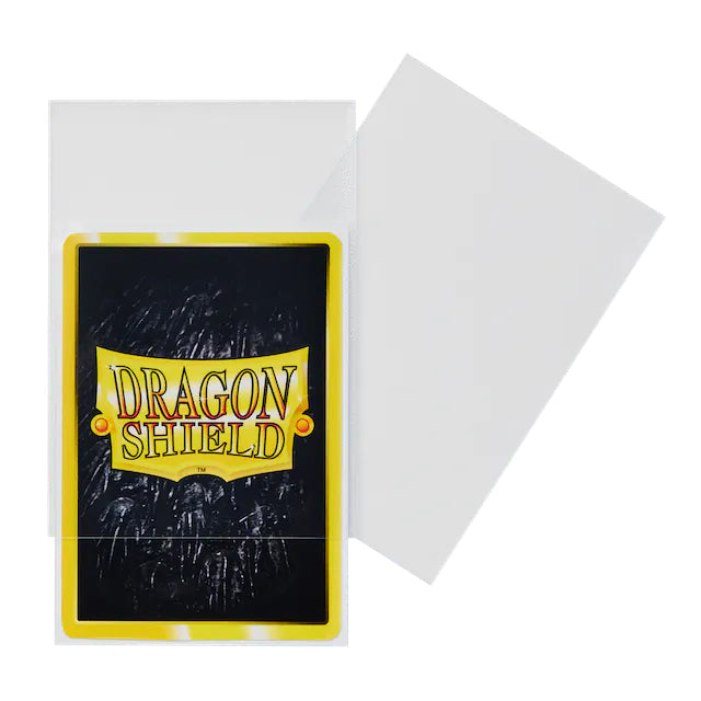 Dragon Shield - 100 Standard Size Card Outer Sleeves - Clear Matte