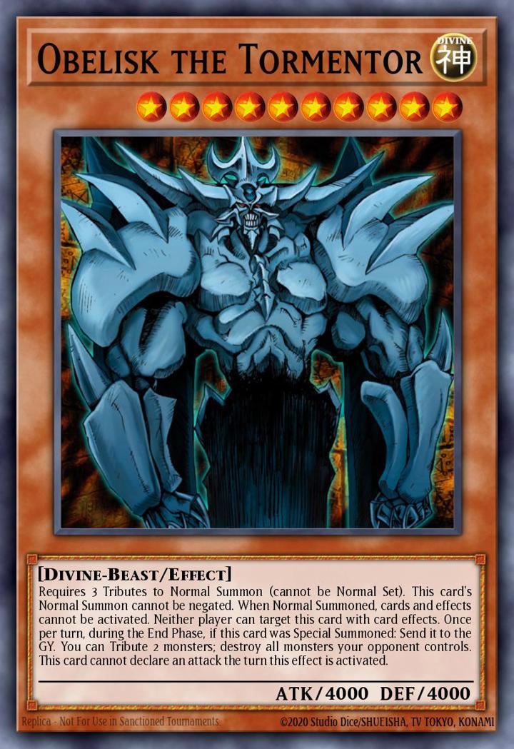 Yu-Gi-Oh! Egyptian God Deck – Obelisk the Tormentor (englisch)