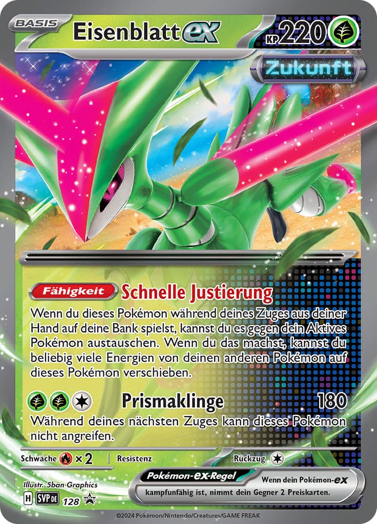 Pokemon – Eisenblatt EX Tin Box 2024 (Deutsch)