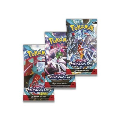 Pokemon Karmesin & Purpur – Paradox Rift 3er Blister (Englisch)