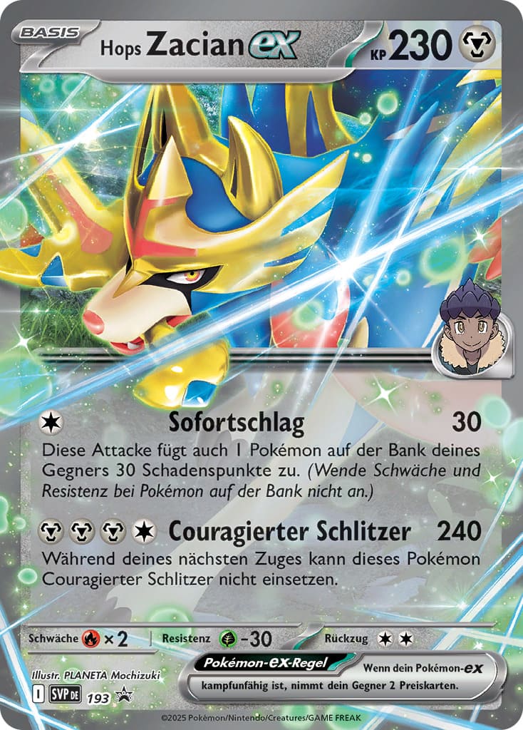 Pokemon – Hops & Zacian-ex Kollektion (Deutsch)
