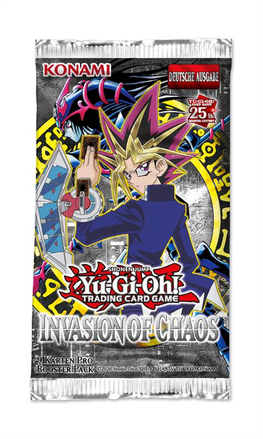 Yu-Gi-Oh! Invasion of Chaos 25th Anniversary Edition Booster (deutsch)