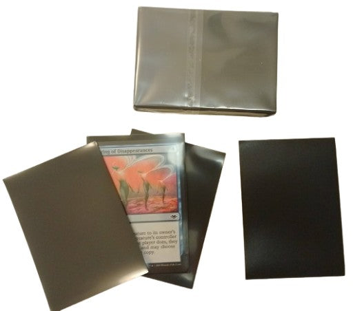 TCG Guru – 100 Matte Black Sleeves – Standard Size