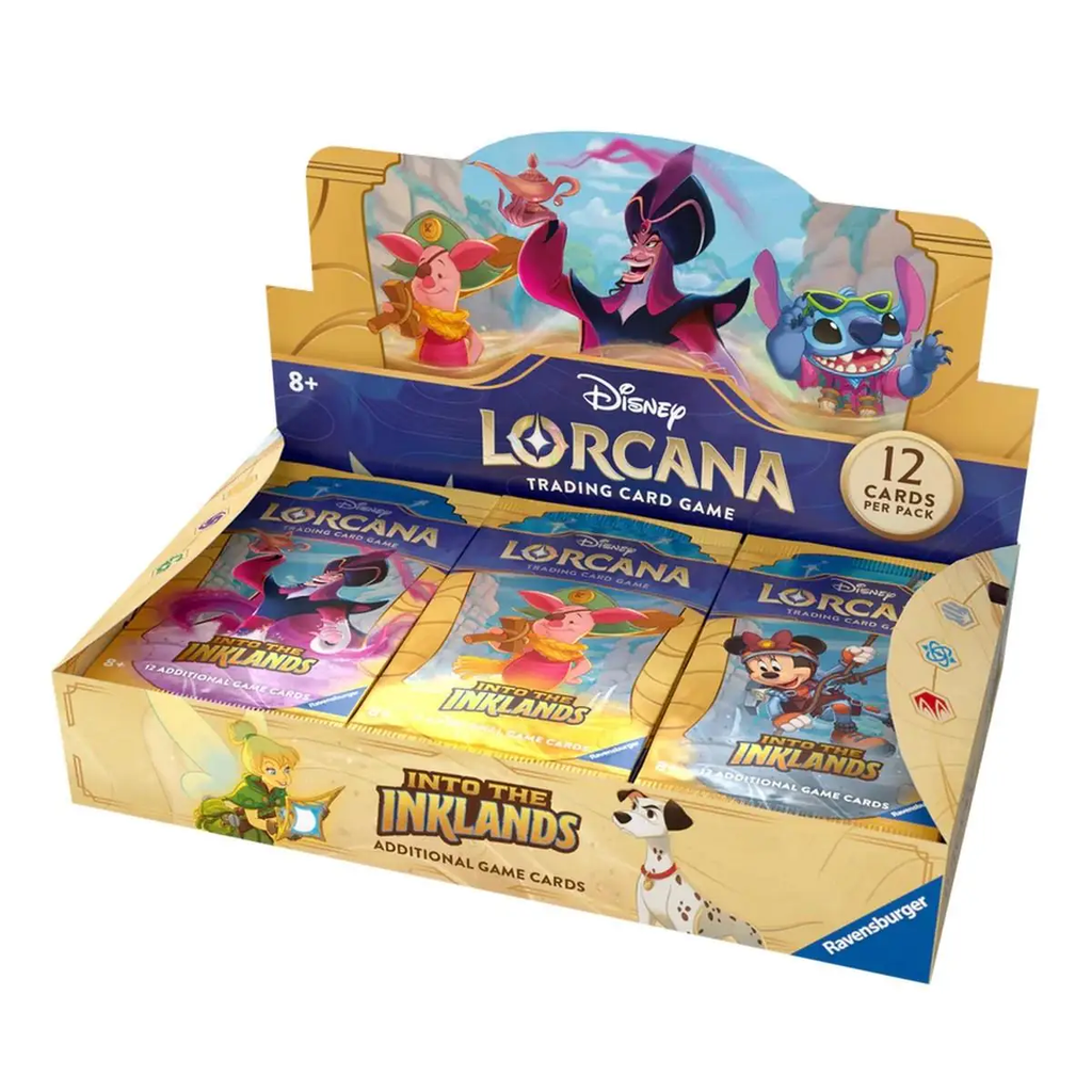 Disney Lorcana – Into the Inklands Display (24 Booster Packs, englisch)