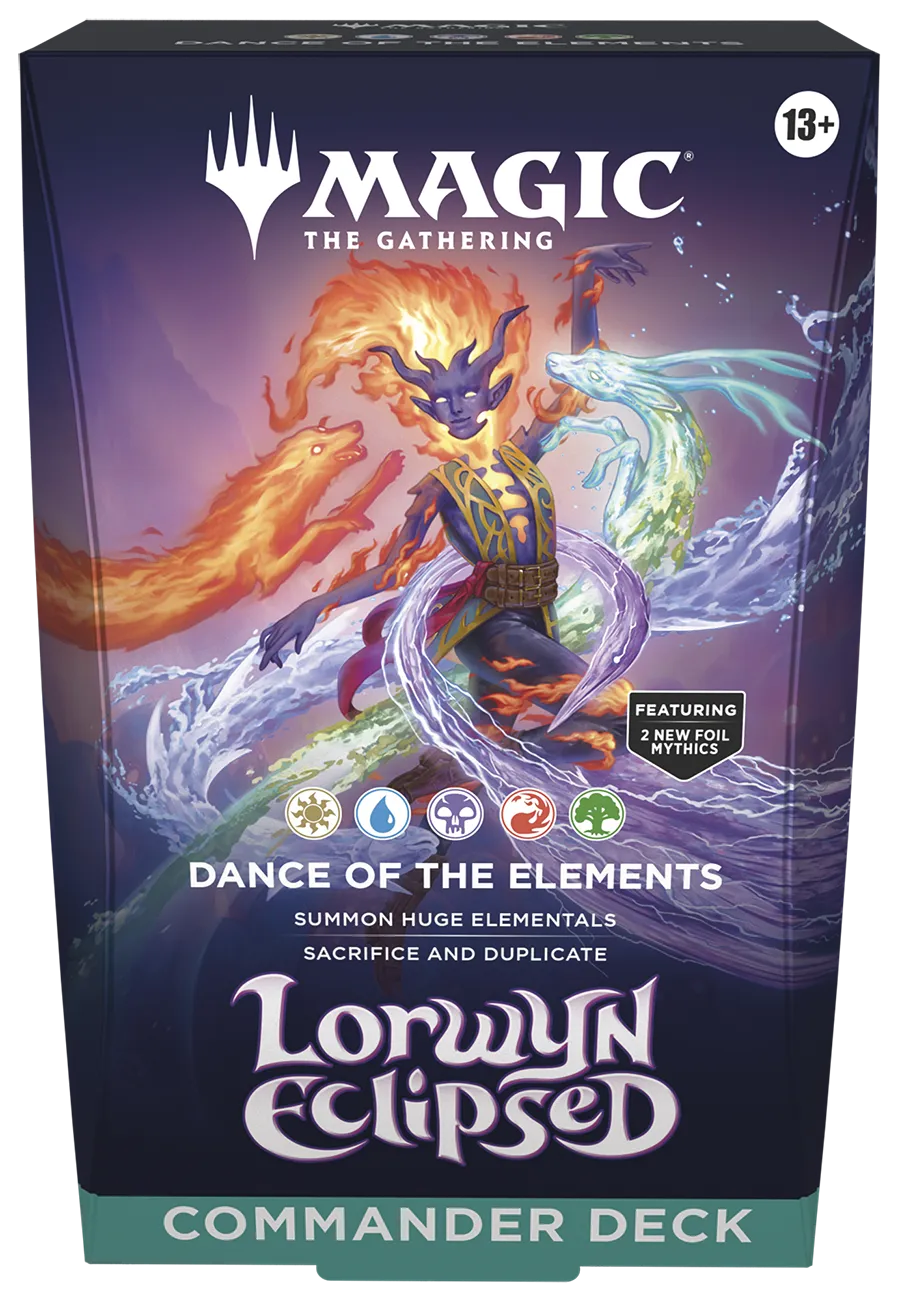 Magic the Gathering Lorwyn Eclipsed Commander Deck – Dance of the Elements (englisch)