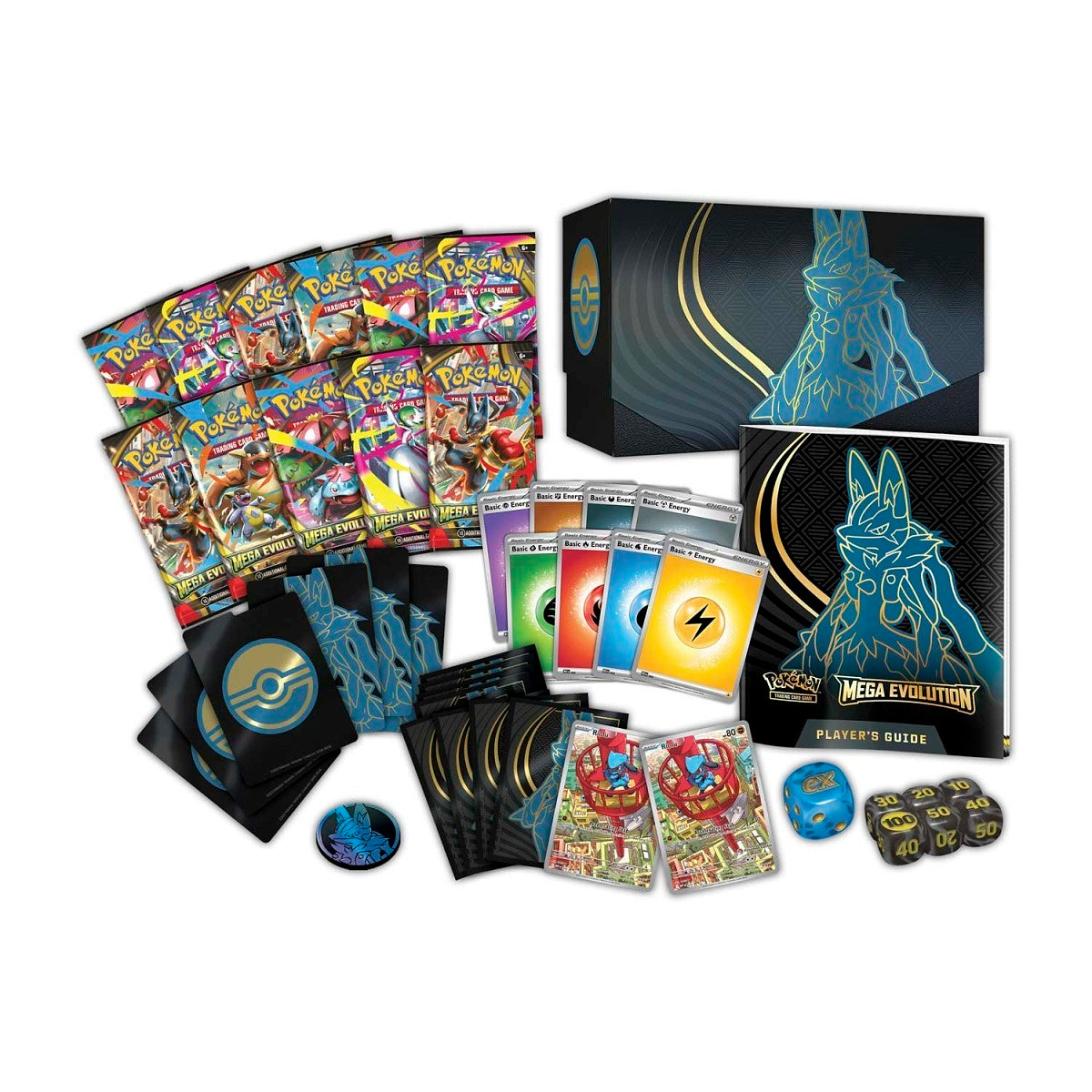 Pokemon – Mega Entwicklung ME01 Top Trainer Box - Mega Lucario (Deutsch)