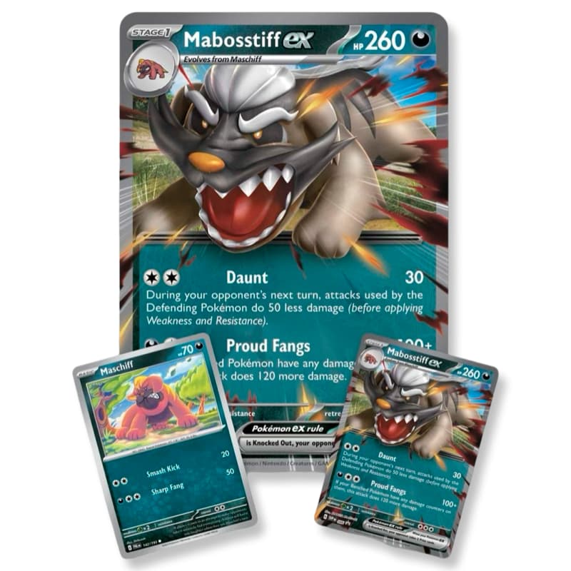 Pokemon – Mabula-Vielfraß-ex Kollektion (Englisch)