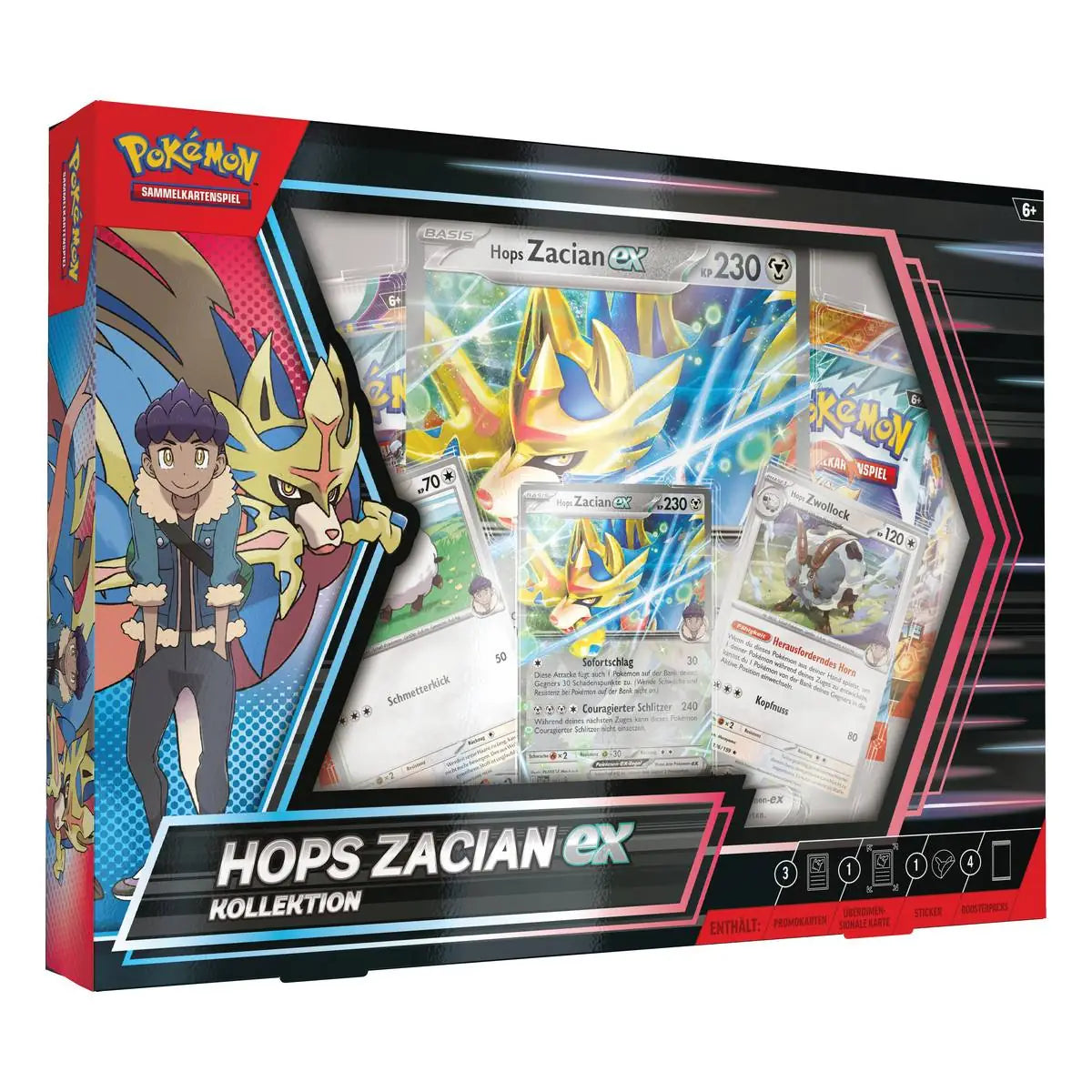 Pokemon – Hops & Zacian-ex Kollektion (Deutsch)